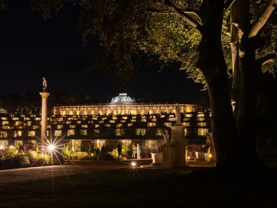 PSN24_Schloss_Sanssouci_beleuchtet_dunkel_©Artem Heissig-94