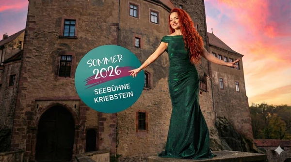 "Die lustige Witwe" unter freiem Himmel – Ihr Tagesausflug zur Seebühne Kriebstein